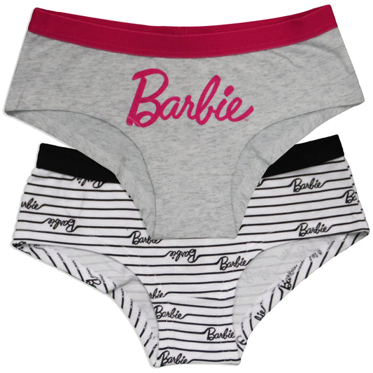 Barbie Cotton Underwear Knickers Pack of 2 for Girls