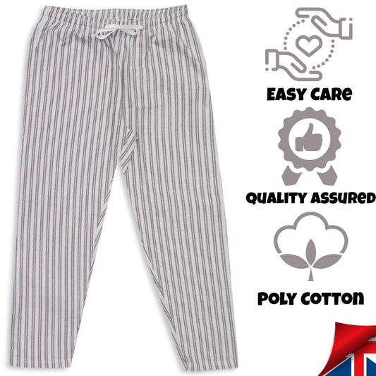 Zigster Women's Polycotton Woven Plaid Flannel s Pyjama Bottoms Pants