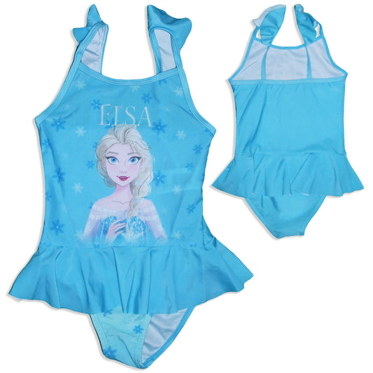 Disney Frozen Elsa Girls Swimming Costume