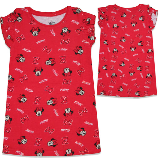 Minnie Mouse Cotton Summer Dress for Girls