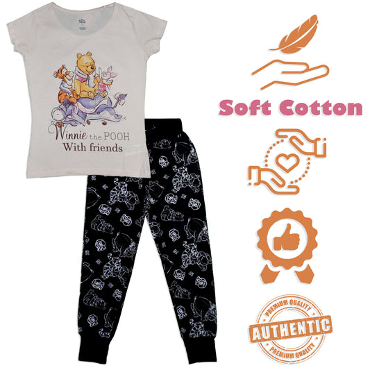 Disney Winnie the Pooh Women's Pyjama Set - Cozy Cotton, Whimsical Graphics