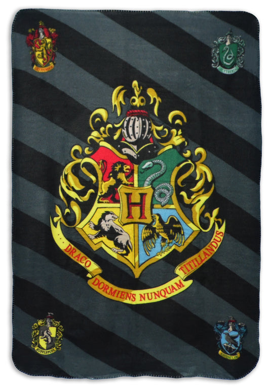 Official Harry Potter Hogwarts Fleece Blanket 100 x 140 cm