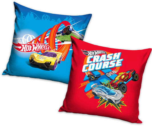Hot Wheels Square Cushion cover Pillow case 40x40 CM 100% Polyester