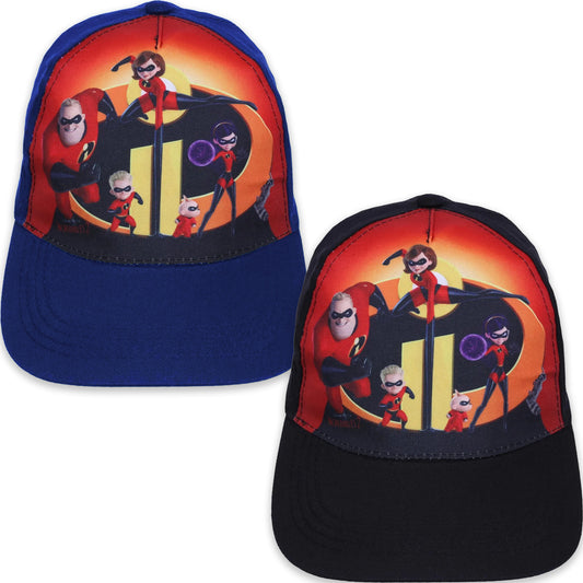 Kids children's Baseball Cap hat with Disney Incredibles-II design