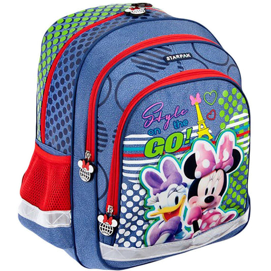 Authentic Disney Minnie Mouse Daisy Duck Junior Girls School Backpack 38 x 29 x 19 CM