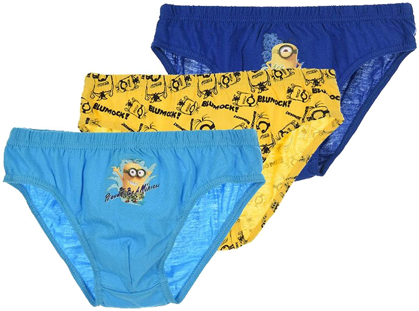 Minions Kids Cotton Underwear Pack of 3 – Shoppe 'N' Smile