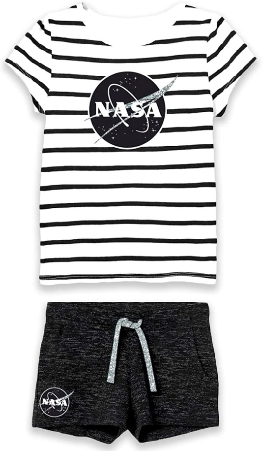 NASA Girls Top and Shorts Clothing Set