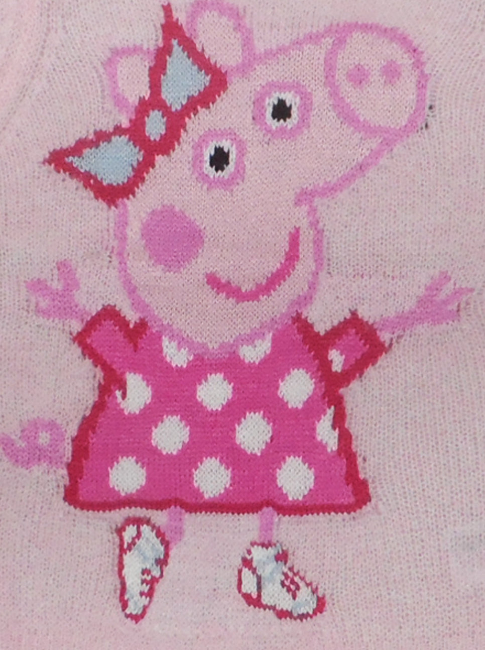 Authentic Peppa Pig Kids Acrylic Sweater